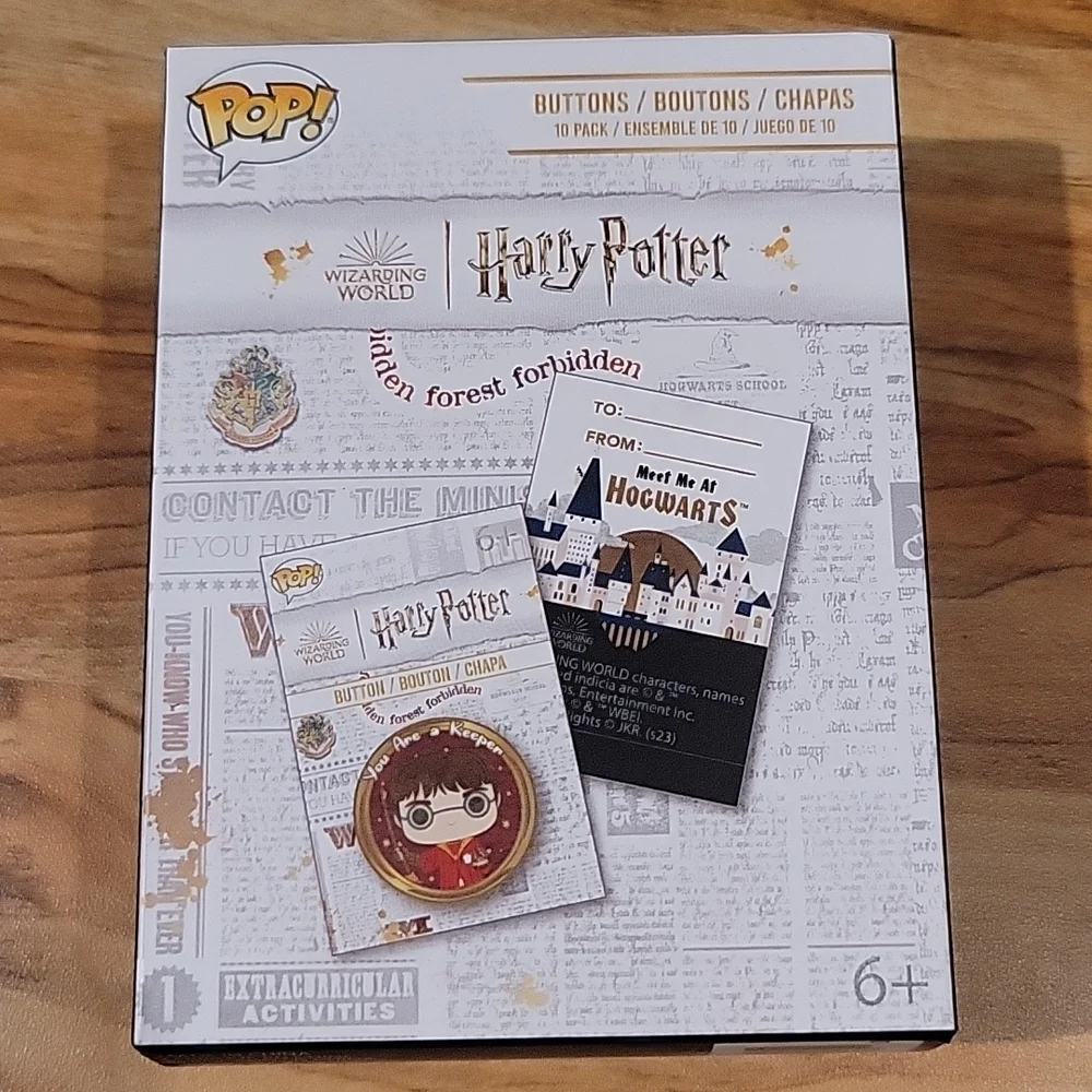 Funko POP! Harry Potter valentines w buttons 10 pk